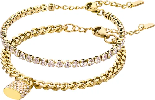 Miniatura 4 de THCN Women's Gold Watch & Bracelets Set, Ladies Dainty Watches Jewelry for Women with Crystal Bezel & Adjustable Bracelets, Luxury Jewelry Gift Set