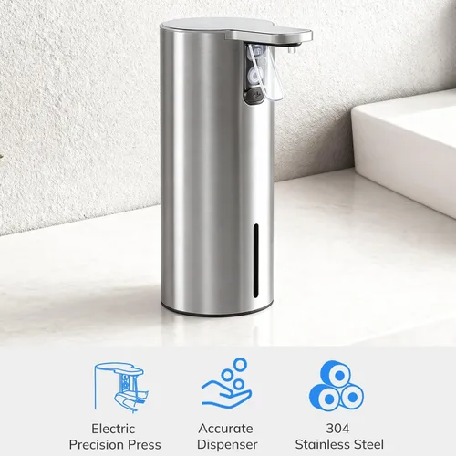 Miniatura 2 de Umimile Dispensador eléctrico de jabón para platos para cocina y baño, dispensador de jabón líquido de manos de 2 modos, 11.8 onzas recargable