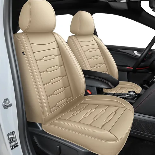 Miniatura 22 de AOMSAZTO Fundas de asiento de automóvil de ajuste personalizado para Cadillac ATS 2013-2018, fundas de cojín de vehículo, protectores de asiento