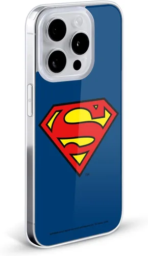 Miniatura 2 de Head Case Designs Funda de gel con licencia oficial de Superman DC Comics Classic Logos [protección de grado militar] compatible con Apple iPhone 13