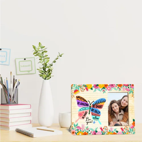 Miniatura 6 de OTINGQD Marcos de fotos inspiradores, regalo motivacional para niñas, amigas, hermanas, regalos de aliento para mujeres, marco de fotos Be Amazing