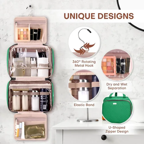 Miniatura 12 de Neceser de viaje con organizador de joyas, Beige