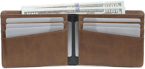 Miniatura 64 de Lanyani Carteras RFID Bifold Simple