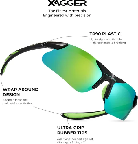Miniatura 2 de Gafas de sol deportivas polarizadas para niños y niñas, gafas de béisbol y sóftbol, montura TR90
