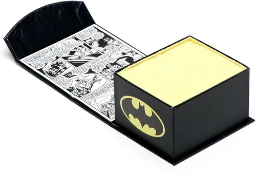 Miniatura 4 de DC Comics - Gemelos de Batman de acero inoxidable, con licencia oficial, plateado