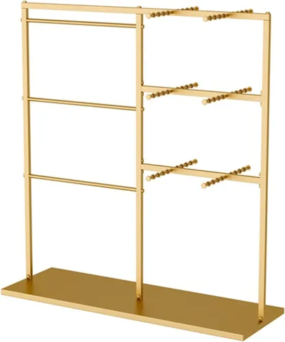Miniatura 2 de Soporte para colgar brasieres de pie, estante de exhibición de ropa resistente para camisetas sin mangas, ropa interior y bragas, organizador