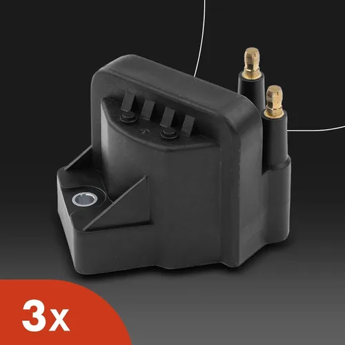 Miniatura 6 de A-Premium Paquete de 3 bobinas de encendido (negro) y 6 bujías de iridio compatibles con Chevrolet Malibu Impala Venture Buick LaCrosse Cadillac