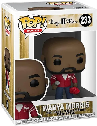 Miniatura 2 de Funko Pop Rocks: Boyz II Men - Wanya Morris - Figura de vinilo coleccionable - Idea de regalo - Producto oficial - Juguetes para niños y adultos