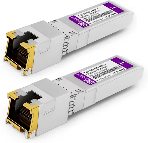 Miniatura 10 de Transceptor 10GBASE-T SFP+ a RJ45, módulo SFP+ a Ethernet de cobre multitarifa 1/2.5/5/10G para Cisco SFP-10G-T-S, Ubiquiti UniFi UF-RJ45-10G