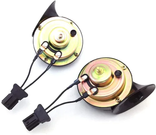Miniatura 7 de FARBIN Kit de bocina de aire de 12 V 150 db, Super Loud de 18 pulgadas de zinc cromado individual trompeta de camión bocina de aire con compresor