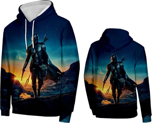 Miniatura 2 de ghiurpc Sudaderas con capucha con estampado de anime para hombre, moda de otoño, sudadera con capucha para hombre, ropa estética