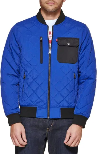 Miniatura 11 de Levi's Men's Levi's Men's Diamond Quilted Bomber Jacket