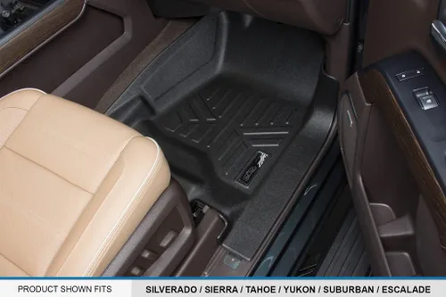 Miniatura 3 de SMARTLINER Juego de alfombrillas para Cadillac Escalade 2015-2020