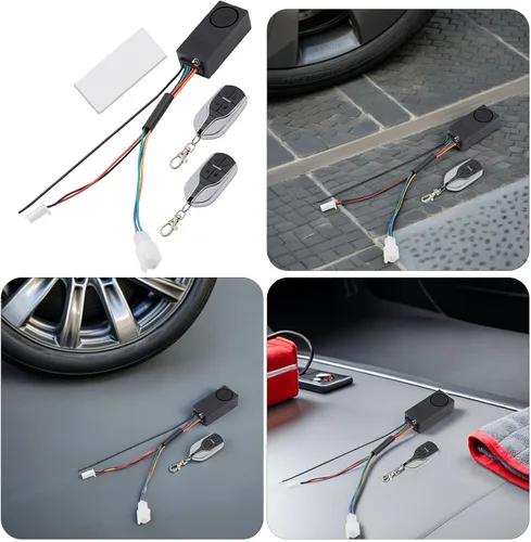 Miniatura 7 de Garneck Sistema de entrada sin llave para coche anti-motocicleta alarma eléctrica coche remoto alarma para motocicleta eléctrica bicicleta seguridad