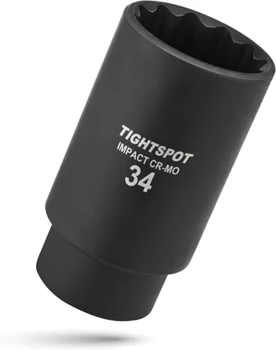 Miniatura 59 de TIGHTSPOT 1/2 Pulgada de transmisión - Vaso de impacto profundo de 36 mm con diseño de 6 puntos anti-redondeo, acero CRMO tratado térmicamente