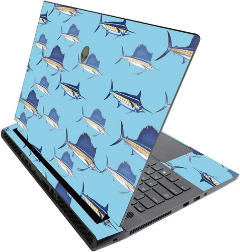 Miniatura 28 de MightySkins - Skin brillante con purpurina para Alienware M17 R3 (2020) y M17 R4 (2021) - Diversión de los años 90 Acabado duradero con purpurina