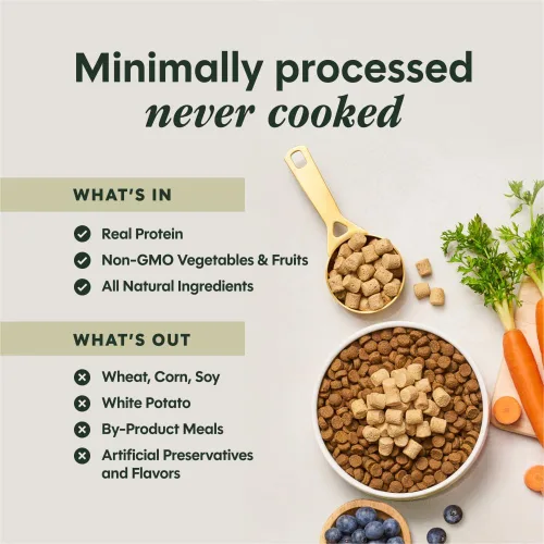 Miniatura 5 de Instinct Raw Boost Mixers, Topper de comida para perro liofilizada, receta sin granos - Carne natural 100%, bolsa de 6 oz