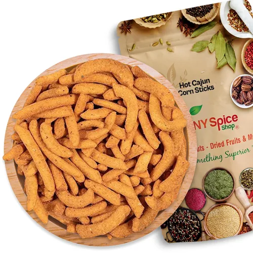 Miniatura 15 de NY Spice Shop Palitos de sésamo cajún – Mezcla de aperitivos tostados de sésamo cajún picante de 1 libra – Bocados crujientes de sabor picante