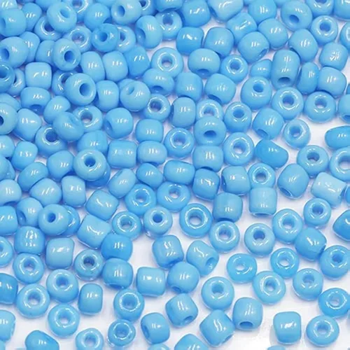 Miniatura 23 de Tamaño 6/0 - Cuentas de semillas de vidrio para manualidades de 0.157 in, cuentas negras para la fabricación de joyas