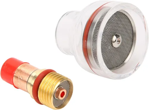 Miniatura 5 de Taza de vidrio de la antorcha, accesorios de la antorcha de soldadura, lente de gas, resistencia fuerte estabilidad resistencia a altas temperaturas