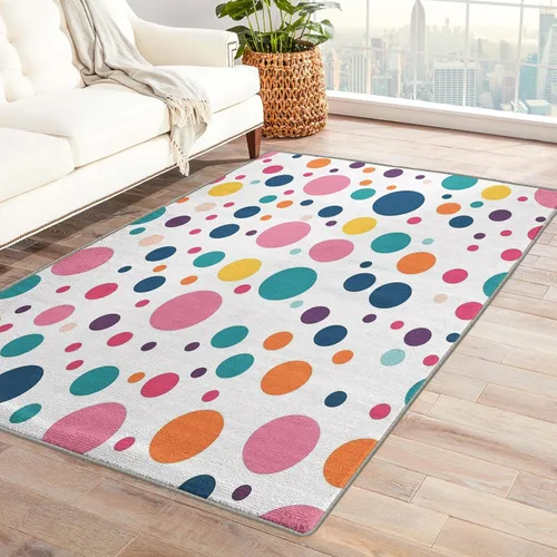 Miniatura 22 de Alfombra de mujer africana, alfombra de 2 x 3, alfombras lavables para entrada, sala de estar, dormitorio, alfombra de área pequeña, antideslizante