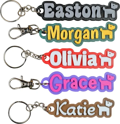 Miniatura 15 de Llavero personalizado SuperFineDeesigns – Llavero personalizado impreso en 3D