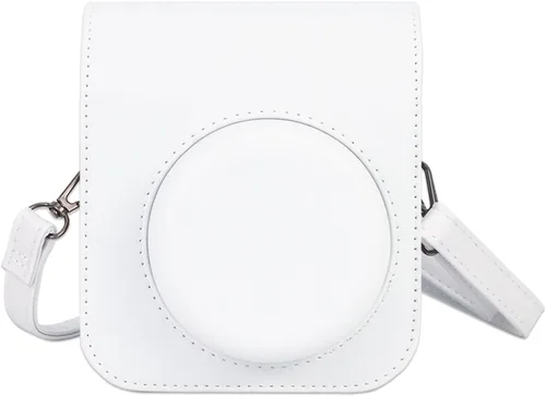 Miniatura 14 de Funda protectora compatible con cámara Fujifilm Instax Mini 12 de película instantánea con bolsillo para accesorios y correa ajustable (azul)