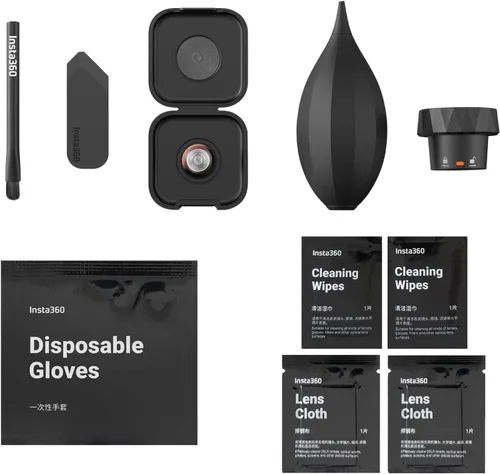 Miniatura 2 de Insta360 Kit completo de lentes de repuesto X4 Air con 1 lente reemplazable oficial para Insta360 X4 Air, además de herramientas para reemplazar