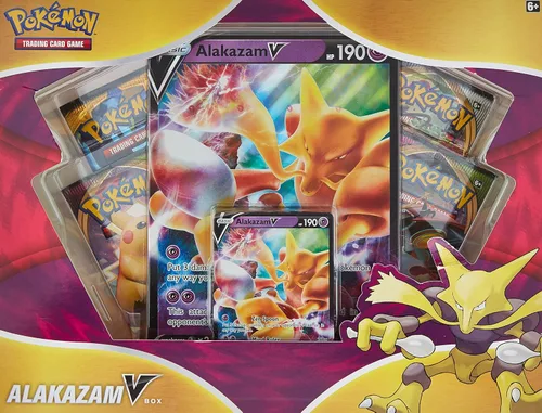 Miniatura 2 de Caja Pokémon Alakazam V, Multicolor