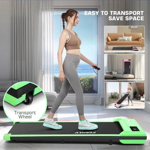 Miniatura 8 de Cinta de correr para el hogar, caminadora debajo del escritorio para caminar y correr, no requiere montaje, máquina de correr para oficina