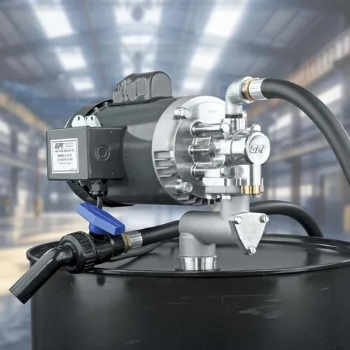 Miniatura 8 de GPI - Bomba de transferencia de aceite de servicio pesado L5132 para fluidos de alta viscosidad, 32 QPM/8 GPM, 115/230 voltios CA (142100-02)