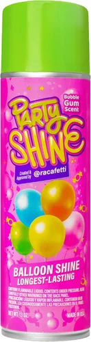 Miniatura 8 de Shiny Fiesta Party Shine Balloon Shine Spray, Spray de Silicona para Globos de Látex, Spray de Brillo para Globos, Impermeable, Sin Fragancia y Sin