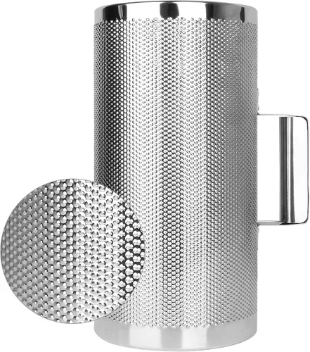 Miniatura 3 de 12" x 6" Instrumento Guiro de acero inoxidable Latino Percusión Metal Guiro Shaker con raspador Instrumento de percusión, Guira Dominicana, Wiro