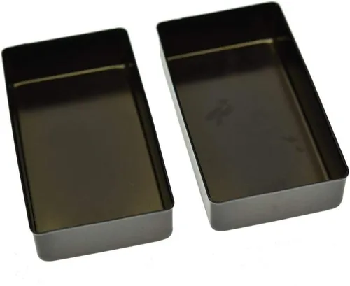 Miniatura 6 de KAISH Juego de 2 fundas selladas para pastillas de guitarra Humbucker de latón sin agujeros negro