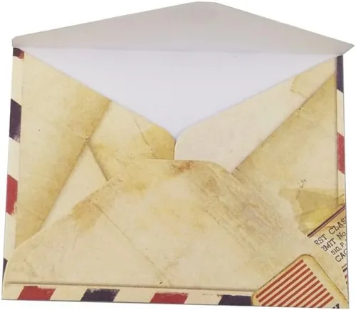Miniatura 6 de yueton Paquete de 48 sobres de papel kawaii retro encantador, vintage, estilo europeo, para bodas, fiestas de cumpleaños, tarjetas de felicitación