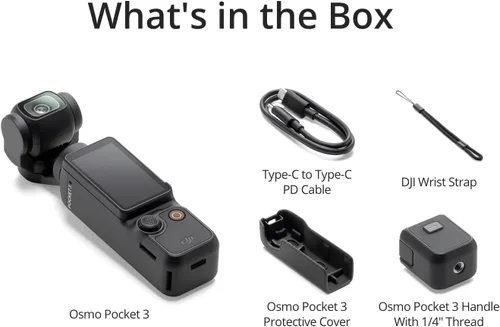 Miniatura 14 de DJI Osmo Pocket 3, cámaras de vlogging con CMOS de 1 pulgada y cámara de vlog 4K/120fps, estabilización de 3 ejes, enfoque rápido, seguimiento