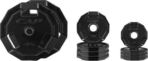 Miniatura 16 de CAP Barbell 2-Inch Olympic Cast Iron Plate Weight Set 75-285 lbs Multiple Options