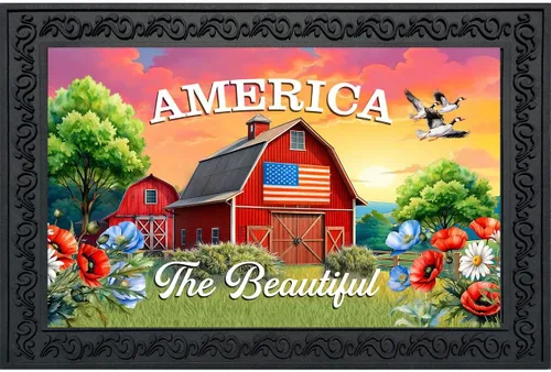 Miniatura 5 de Briarwood Lane Felpudo de verano America in Bloom