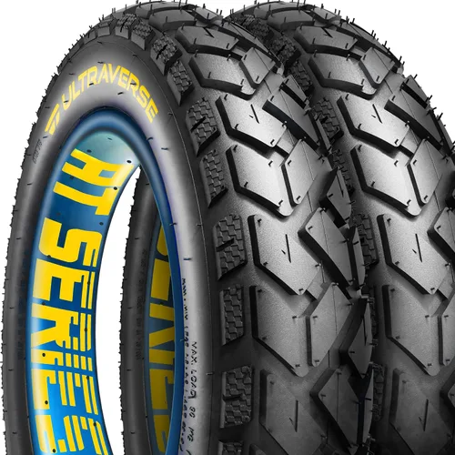 ULTRAVERSE Neumático grueso para bicicleta eléctrica de 16 x 4.0 – Neumático robusto y de alto rendimiento de 16 pulgadas para MTB y Ebikes, banda