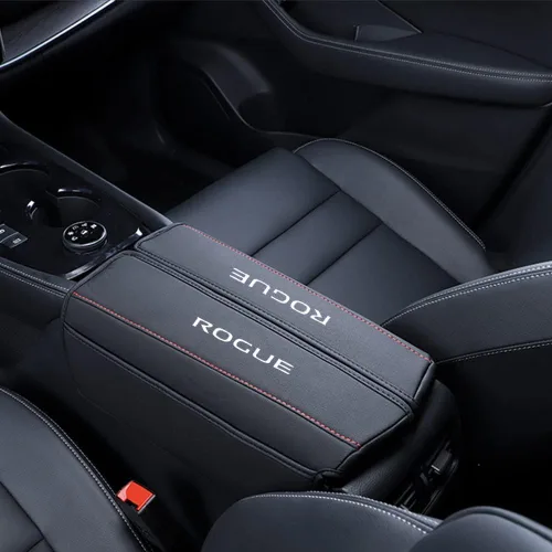 Miniatura 11 de XITER Protector de funda para reposabrazos de automóvil, 1 almohadilla de cuero para consola central para Nissan Rogue 2014-2020, 2017-2022 Rogue