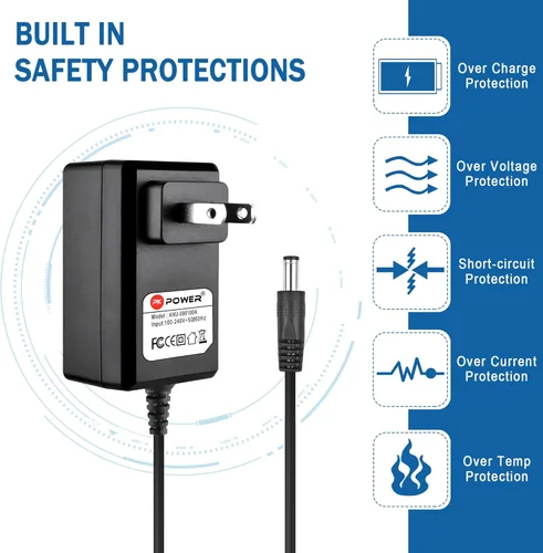 Miniatura 2 de Adaptador de 12 V CA CC para bomba de aire portátil de llenado rápido Coleman QuickPump, fuente de alimentación para bomba de colchón de aire