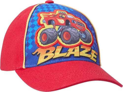 Miniatura 3 de Nickelodeon Gorra de béisbol de algodón ajustable Blaze and The Monster Machines para niños (niño)
