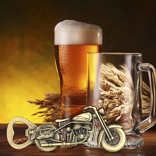 Miniatura 6 de Regalos de cerveza de motocicleta para hombres, papá, él, abrebotellas de cerveza vintage para motocicleta, regalos del día del padre para hombres