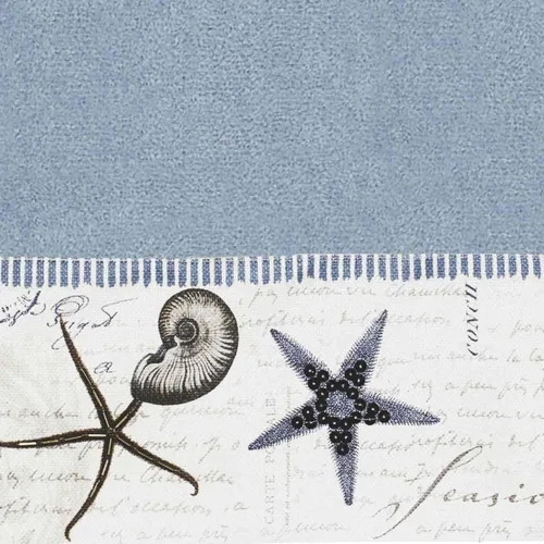 Miniatura 2 de Avanti Linens - Toalla de baño, toalla de algodón suave y absorbente (colección Antigua) 50.00 x 27.00 pulgadas Niebla Azul
