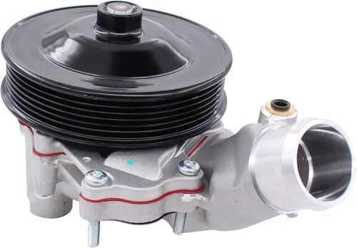 Miniatura 4 de NewYall Kit de bomba de agua y termostato para motor con pernos Juntas Conector 5.0L para Jaguar FType XJR XF XFR XK XKR XFR-S XKR-S XJ Land Rover