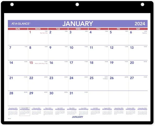Miniatura 9 de AT-A-GLANCE Calendario de pared 2024, 12 x 12 pulgadas, mediano, mensual, edición de ilustrador (G10001724)