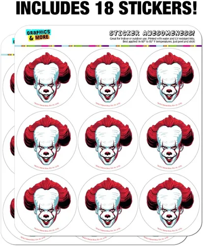 Miniatura 3 de IT Pennywise Come Home Planner Calendario Scrapbooking Craft Pegatinas