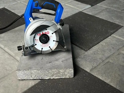 Miniatura 2 de Trabo Hoja de unión de diamante segmentada de mampostería de 4 pulgadas para cortar cemento, adoquines, hormigón con barras de refuerzo, piedra