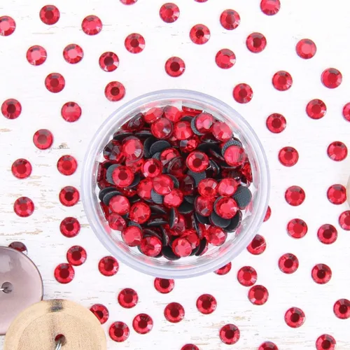 Miniatura 62 de Estrás para aplicar con calor - 6SS, 10SS, 16SS, 20SS, 30SS - 32 colores Iron-on hotfix rhinestones - add brilliant sparkle to apparel, denim