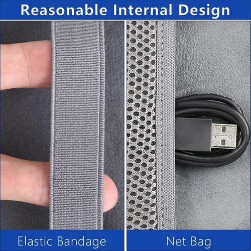 Miniatura 3 de co2CREA Funda rígida de repuesto para VTech KidiBuzz 3 / KidiBuzz G2 para niños Electrónica Smart Device KidiConnect (funda negra + interior gris)